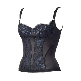 1/2カップロングブラジャー(Etervely Black エターヴェリーブラック)