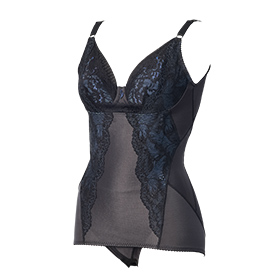 フルカップボディスーツ(Etervely Black エターヴェリーブラック)