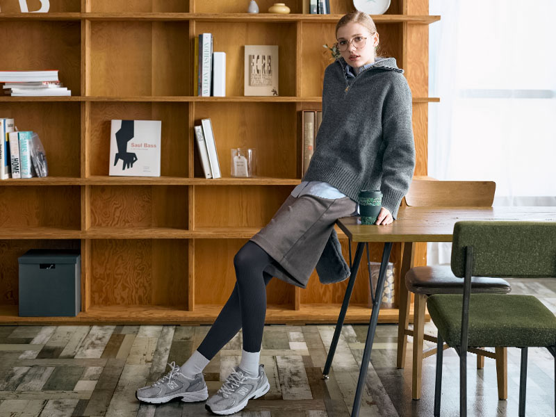 LEGMAKING Ribtights リブタイツ