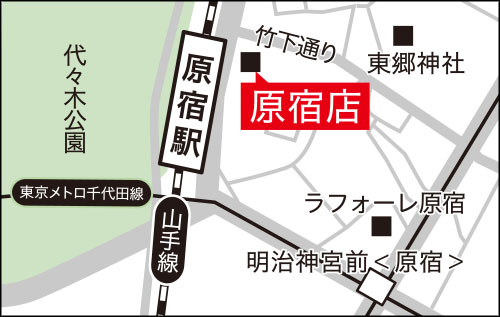 原宿店ＭＡＰ