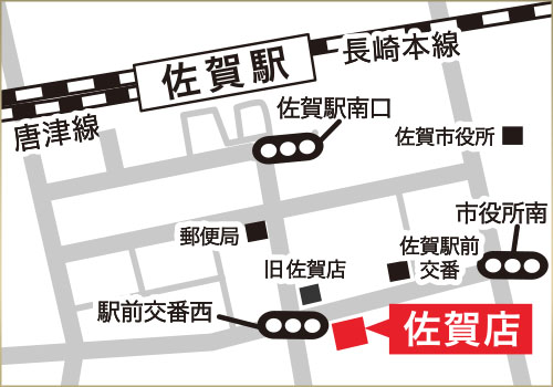 マルコ佐賀店MAP