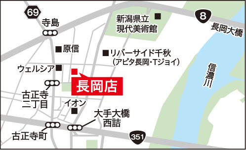 マルコ長岡店MAP