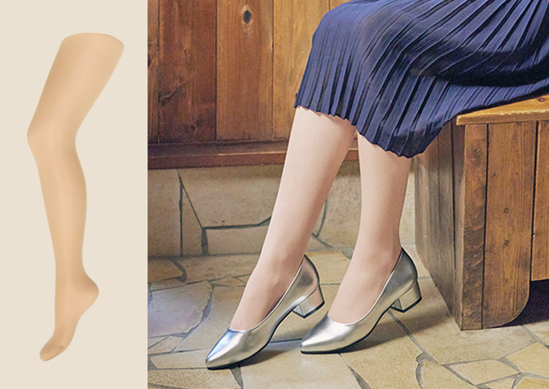 マルコ レッグメイキングサイサポート シンメトリー パンスト S-M  